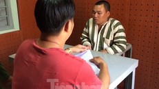 Công an lấy lời khai của Tấn