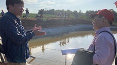 Công trình tích trữ nước phục vụ sản xuất tại huyện Đăk Tô (Kon Tum).