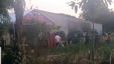 Ngôi nhà xảy ra vụ án mạng khiến ông Dũng bị bắn chết