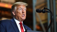 Tổng thống Mỹ Donald Trump phát biểu tại Allentown, Pennsylvania, Mỹ ngày 14/5/2020. Ảnh: AFP/ TTXVN