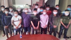 Ít nhất 15 người bị bắt sau vụ tấn công quán Ốc Hương. Ảnh: Công an cung cấp.