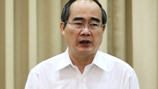 Bí thư Nguyễn Thiện Nhân - Ảnh: Trung tâm báo chí TP HCM.