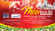 Chương trình 'Màu hoa đỏ': Lời tri ân gửi đến người chiến sỹ