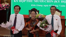 Tân Chủ tịch Đỗ Thanh Bình (trái).