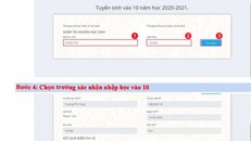 Từ 13h30 hôm nay, Hà Nội mở hệ thống xác nhận nhập học trực tuyến lớp 10