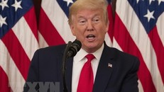 Tổng thống Mỹ Donald Trump. (Nguồn: AFP/TTXVN)