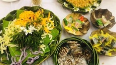 Một số đặc sản của Bến Tre được giới thiệu tại chương trình.