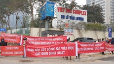 Chung cư Việt Đức Complex: Cắt điện ép dân ký nhận bàn giao để trốn tiền phạt?