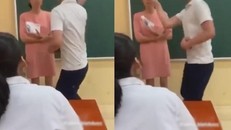  Hình ảnh trong clip gây bức xúc trong dư luận thời gian qua (ảnh cắt từ clip). 