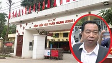 Giám đốc Bệnh viện Tâm thần Trung Ương 1 (ảnh trong khoanh tròn) đã bị đình chỉ công tác 