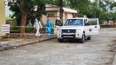 Khu vực cách ly tại bệnh viện đa khoa tỉnh Điện Biên.