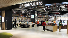 Nhà sách Bandi & Luni tại một trung tâm thương mại ở Hàn Quốc.