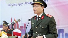 Đại tá Nguyễn Quốc Toản - Giám đốc Công an tỉnh Bắc Giang ra mệnh lệnh thực hiện đợt cao điểm. 