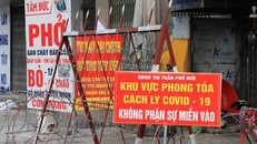 Khu vực bị phong tỏa tại tỉnh Bắc Ninh. (Ảnh minh hoạ)
