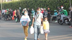 UBND TPHCM đã ra thông báo về cấp độ dịch trên địa bàn, theo đó toàn thành phố hiện đang ở cấp độ 1 tương đương với vùng xanh - nguy cơ thấp của dịch COVID-19. (Ảnh minh hoạ)