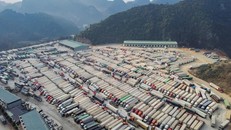 Tăng cường quản lý phương tiện đưa hàng lên cửa khẩu biên giới, giảm thiểu tình trạng ùn tắc.