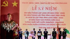 Chủ tịch Quốc hội dự Lễ kỷ niệm thành lập tỉnh Vĩnh Long