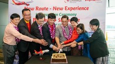 Vietjet Thái Lan liên tục mở rộng mạng bay quốc tế, khai trương đường bay Bangkok – Singapore