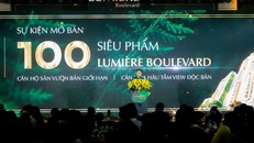 Sự kiện mở bán 100 căn hộ siêu phẩm LUMIÈRE Boulevard thu hút sự quan tâm của hàng ngàn khách hàng.