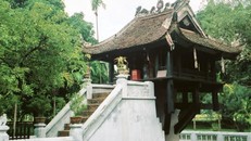 Chùa Diên Hựu, một tên gọi khác của chùa Một Cột (Ảnh: Sưu tầm).