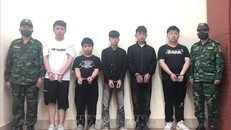 Các đối tượng có hành vi đưa người nhập cảnh trái phép bị Bộ đội Biên phòng Quảng Ninh bắt giữ.
