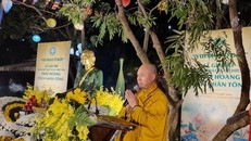 Lễ gia trì tôn tượng ngọc Đức Phật hoàng Trần Nhân Tông tại chùa Phật Tích