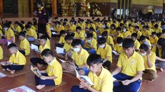 Ngăn bạo lực học đường bằng thực tập chánh niệm trong trường học