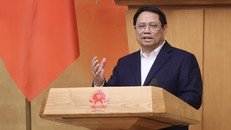 Thủ tướng Chính phủ Phạm Minh Chính chủ trì Phiên họp chuyên đề về xây dựng pháp luật tháng 12/2023.