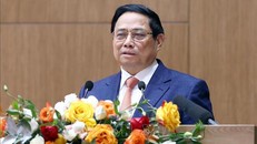 Thủ tướng Phạm Minh Chính phát biểu chỉ đạo. 