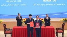 Việt Nam và Lào ký kết Kế hoạch hợp tác về giáo dục năm 2024
