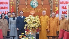 Lãnh đạo Bộ Nội vụ chúc Tết chư vị giáo phẩm lãnh đạo GHPGVN