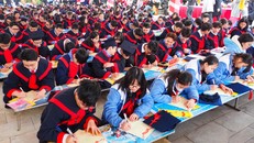 Rộn ràng Lễ hội Khai bút tại Khu tưởng niệm Vương triều Mạc