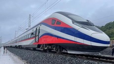 Đường sắt tốc độ cao tại Lào. (Ảnh minh hoạ)