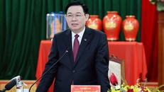 Chủ tịch Quốc hội Vương Đình Huệ làm việc với Ban Thường vụ Tỉnh ủy Phú Yên