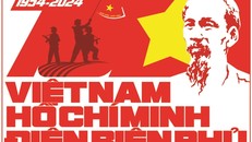 Phát hành bộ tranh cổ động tuyên truyền kỷ niệm 70 năm Chiến thắng Điện Biên Phủ.