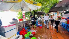 Những hoạt động buôn bán, kinh doanh tại dãy ki-ốt nằm trong khuôn viên Di tích Phủ Tây Hồ đã gây ra nhiều bất cập trong công tác quản lý di tích, cũng như mang lại một khung cảnh nhếch nhác, mất mỹ quan tại di tích.