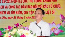 Chủ tịch UBND tỉnh Bạc Liêu Phạm Văn Thiều phát biểu chỉ đạo tại Hội nghị. 