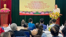 Cuộc vận động sáng tác nhằm kỷ niệm 70 năm Ngày Giải phóng Thủ đô, 80 năm Ngày thành lập Quân đội Nhân dân Việt Nam và 35 năm Ngày hội Quốc phòng toàn dân. 