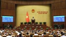 Quốc hội biểu quyết thông qua Nghị quyết về Chương trình giám sát của Quốc hội năm 2025.