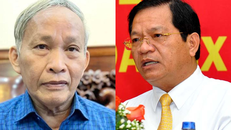 Ông Cao Khoa (trái) và ông Lê Viết Chữ (phải).