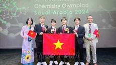 Bốn học sinh Việt Nam tham dự cuộc thi Olympic Hóa học quốc tế năm 2024 đoạt 3 huy chương Vàng và 1 huy chương Bạc. 