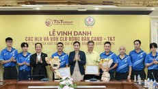 CLB bóng bàn CAND – T&T nhận thưởng kỷ lục sau thành tích xuất sắc tại giải quốc gia 2024. 