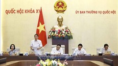 Phó Chủ tịch Quốc hội Nguyễn Đức Hải điều hành phiên họp. 