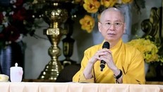 Ông Vương Tấn Việt (Thượng toạ Thích Chân Quang).