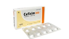 Thuốc kháng sinh Cefixim 200.
