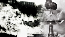 Hòa thượng Thích Quảng Đức vị pháp thiêu thân trong Pháp nạn 1963.