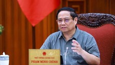 Thủ tướng Phạm Minh Chính chủ trì cuộc họp giữa Thường trực Chính phủ với Thường trực Tiểu ban Kinh tế-Xã hội. 