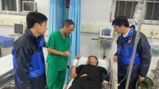 Công tác khám chữa bệnh được đảm bảo, những trường hợp bị tai nạn do bão đều được chăm sóc, cấp cứu kịp thời.