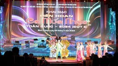 Lễ khai mạc Liên hoan Ca múa nhạc toàn quốc 2024 (đợt 2) với nhiều chương trình đặc sắc. 