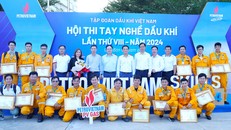 Chúc mừng thành tích cao của đội tuyển PV GAS năm 2024 